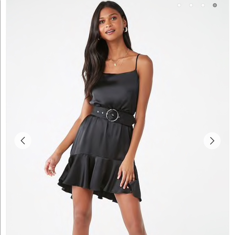 Satin Cami Mini Dress